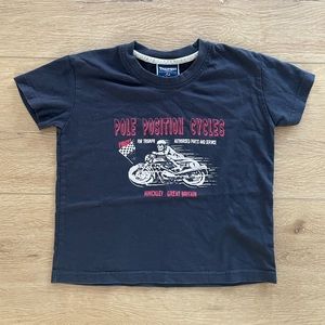Unisex Kids Triumph Motorcycles T-shirt Size 3-4 Years